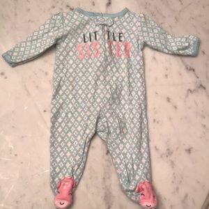 Carter’s Little Sister Footed Sleeper